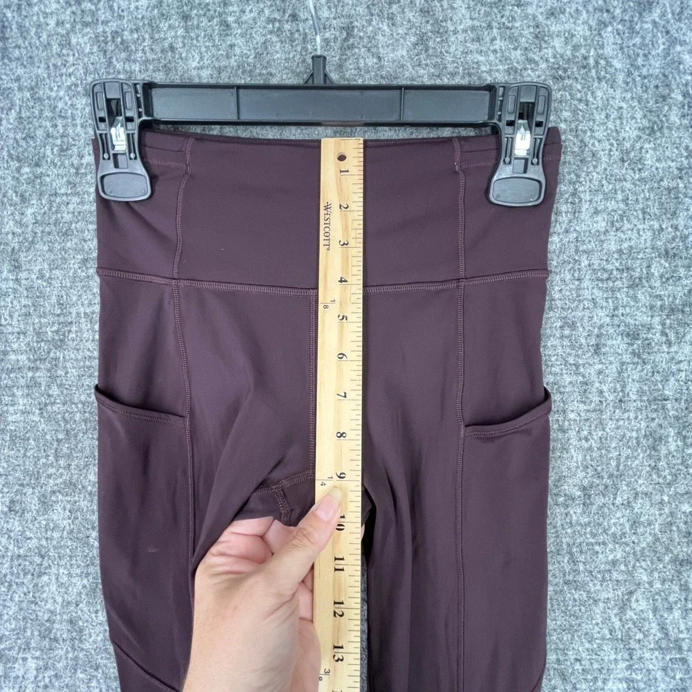 Lululemon Fast And Free Tight‎ Leggings Women 4 Pocket Reflective Running